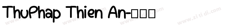 ThuPhap Thien An字体转换